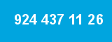 924 437 11 26